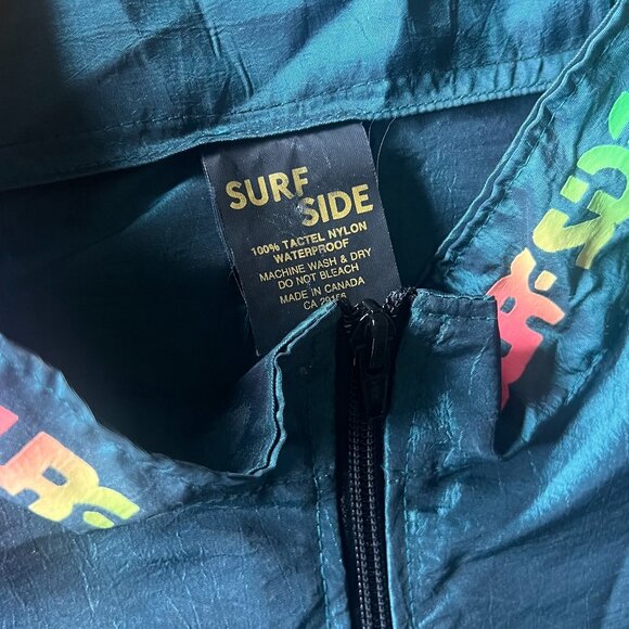 Deadstock 90s Surf Anorak/Windbreaker - Picture 3 of 3